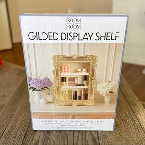 Gilded Display Shelf Gold Room 2 Room Five Below TikTok Viral New Fast Ship!